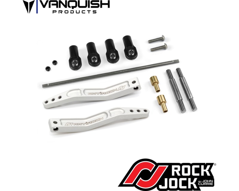 Rock Jock Antirock Sway Bar V3 for Axial Yeti Clear Anodized