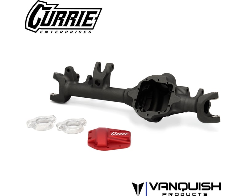 Currie Hd44 Vs4-10 Front Axle Black Anodized