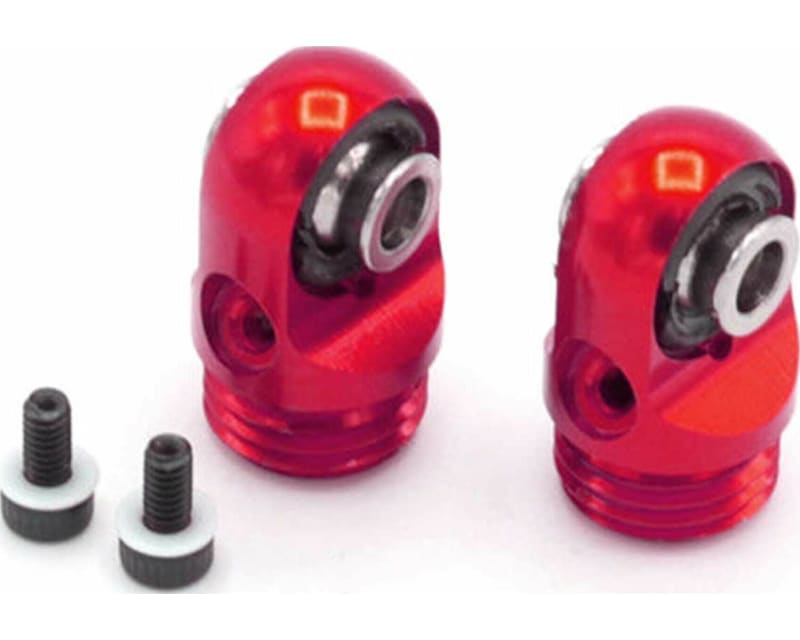 S8E Machined Aluminum Shock Cap Red photo