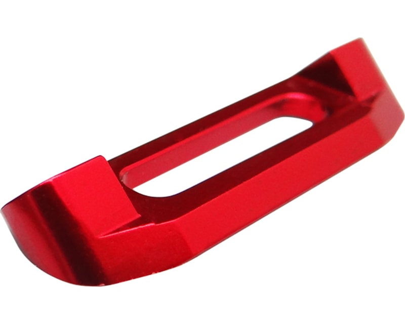Tap to zoom discontinued Aluminum Winch Line Fairlead Red