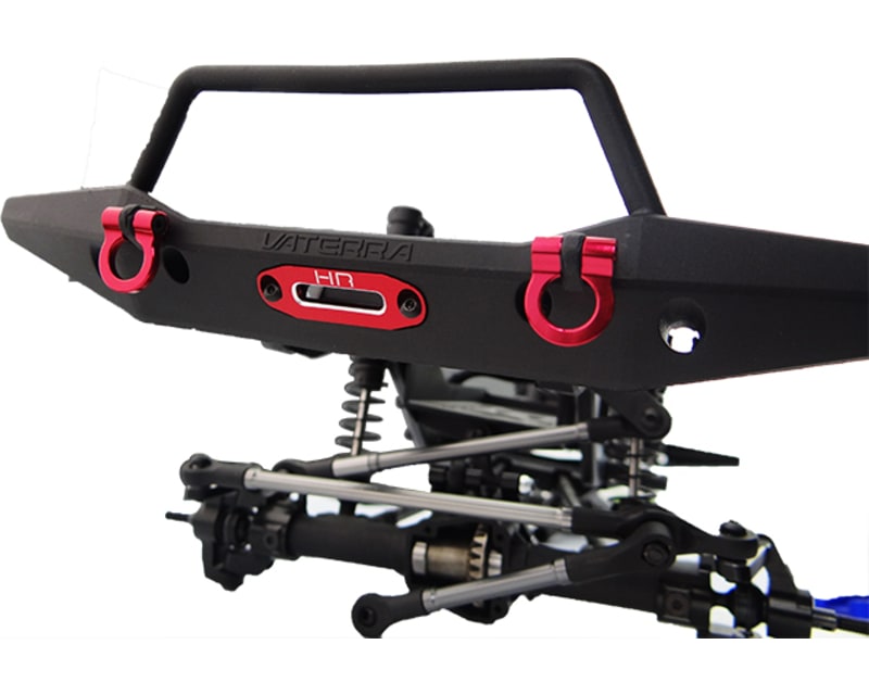 discontinued Aluminum Winch Line Fairlead Red