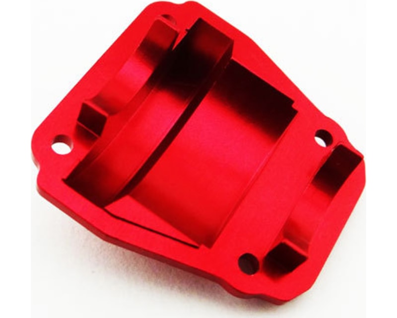 CNC 6061 Aluminum Diff Covers Red Ascender Series