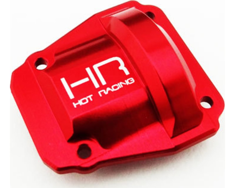 CNC 6061 Aluminum Diff Covers Red Ascender Series