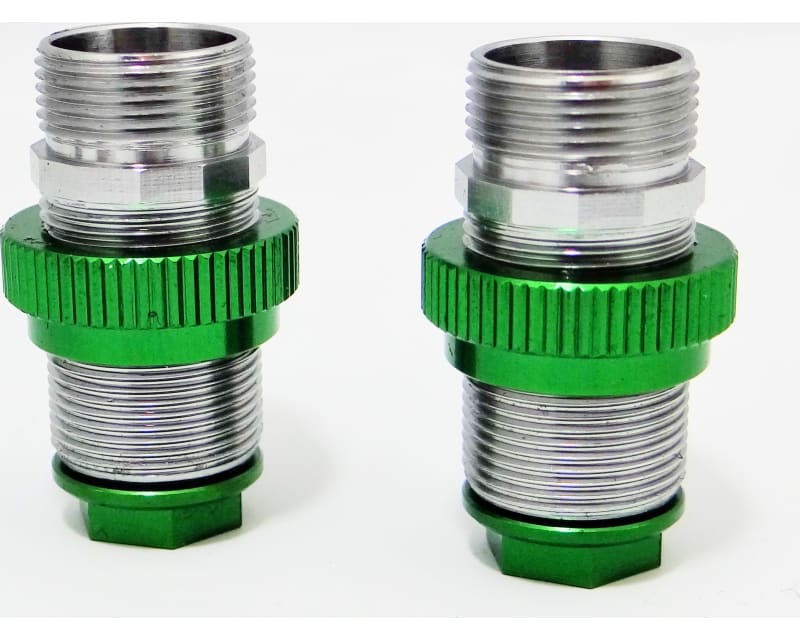 Front Aluminum Threaded Shock Bodies: Twin Hammers
