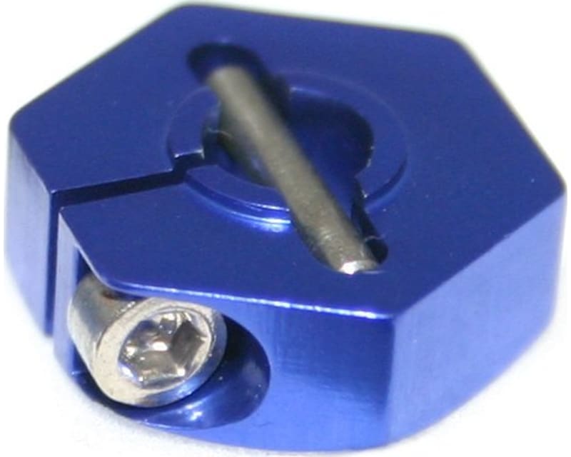 Tap to zoom Blue Wide Clamp Type Wheel Hubs 1/16