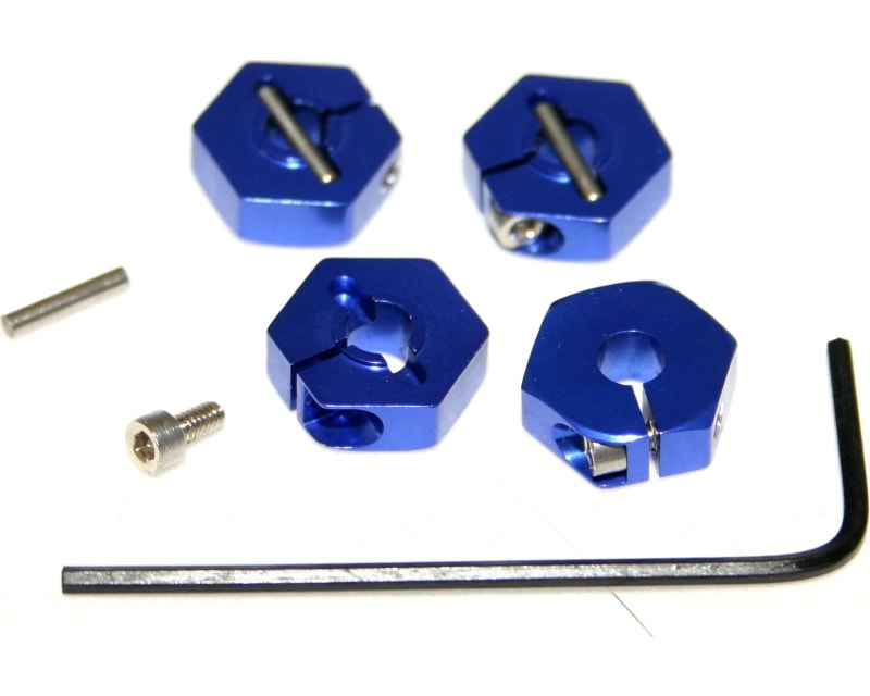 Tap to zoom Blue Wide Clamp Type Wheel Hubs 1/16