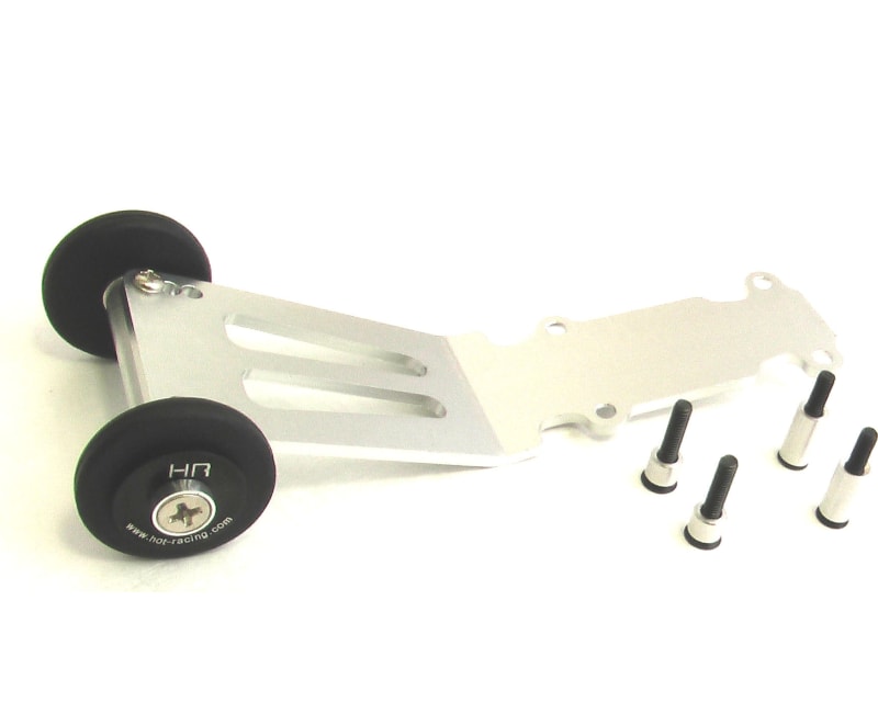 Tap to zoom discontinued Aluminum Wheelie Bar and Skid Plate - TRA 1/16