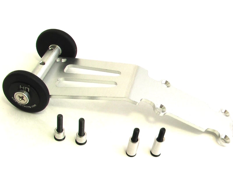 Tap to zoom discontinued Aluminum Wheelie Bar and Skid Plate - TRA 1/16