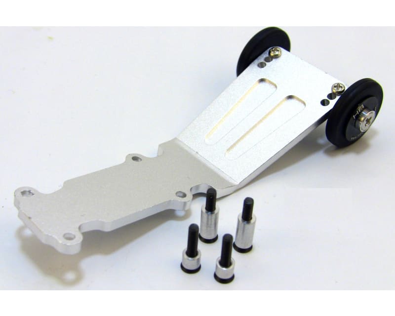 discontinued HD Aluminum Wheelie Bar and Skid Plate - TRA 1/16