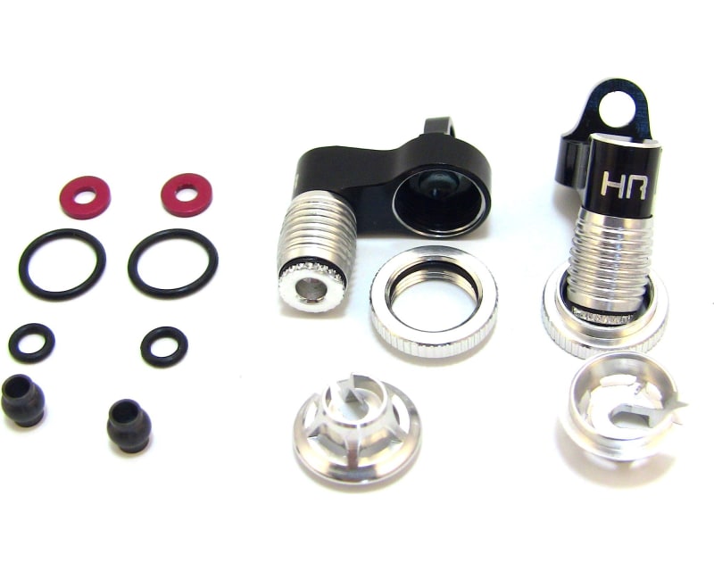 Tap to zoom discontinued Aluminum Reservoir Shock Upgrade Kit (Black/Silver)