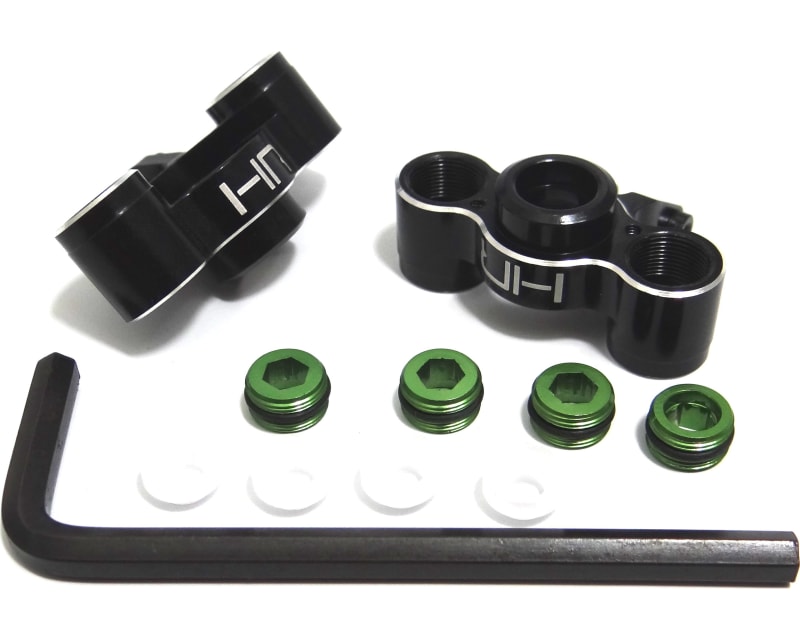 Aluminum Knuckles 1/16 Pair (Green Screw)