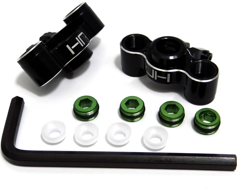 Aluminum Knuckles 1/16 Pair (Green Screw)