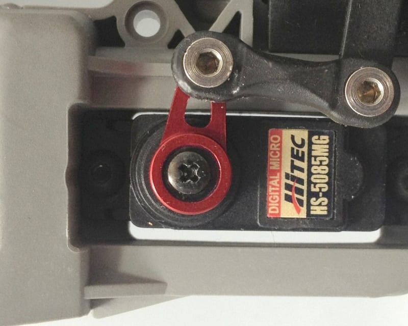 Aluminum Servo Horn 24t 1/16 TRA (Red)