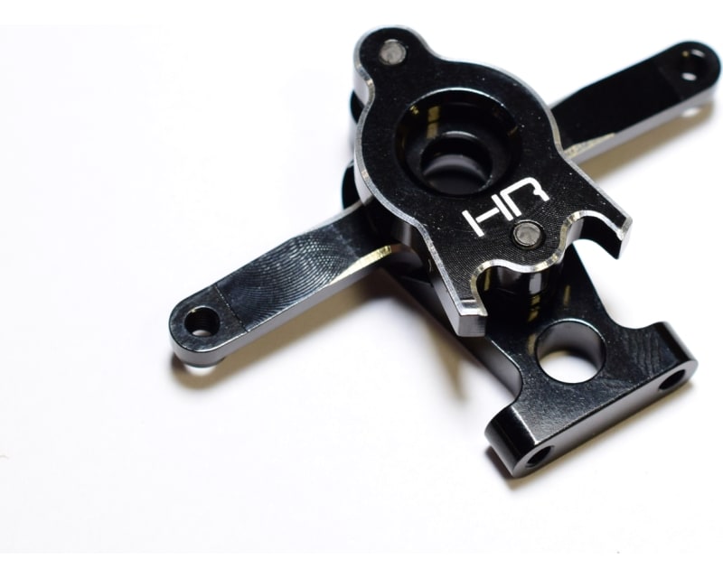 Aluminum Servo Saver Steering Bellcrank (Black) - 1/16 TRA