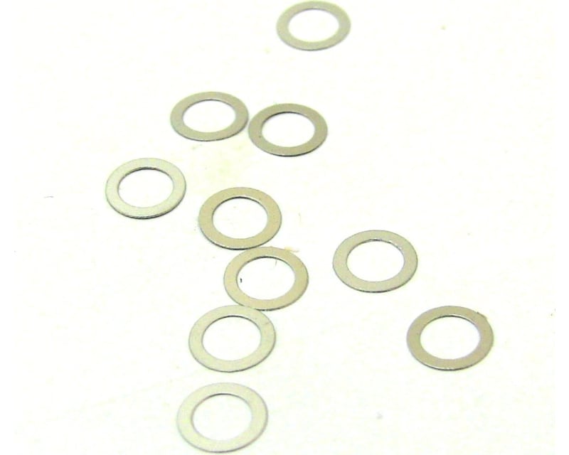 4x5x0.1mm Steel Shims (10)