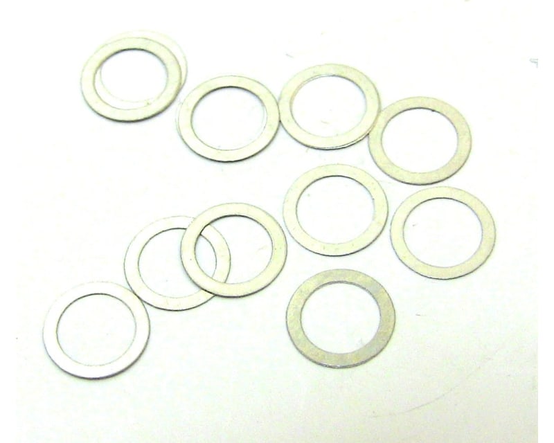 5x6x0.1mm Steel Shims (10)