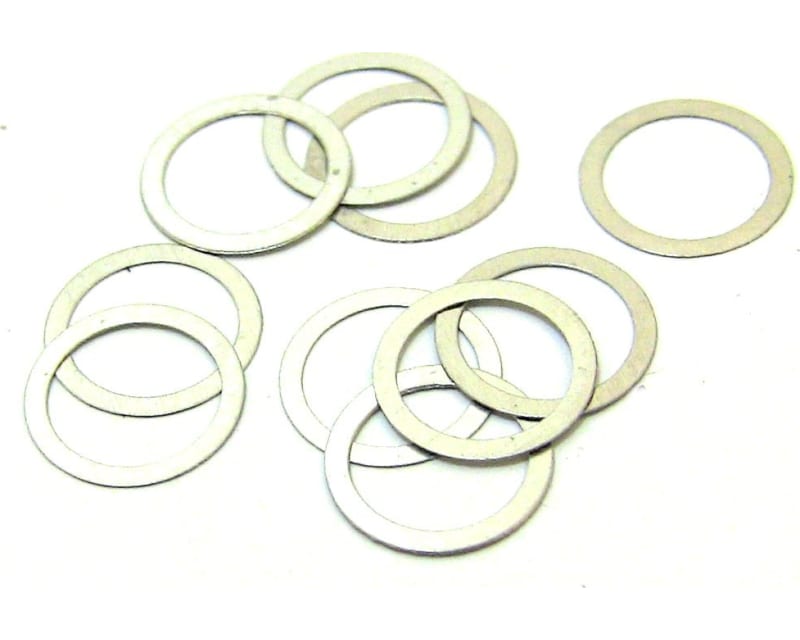 6x7x0.1mm Steel Shims (10)