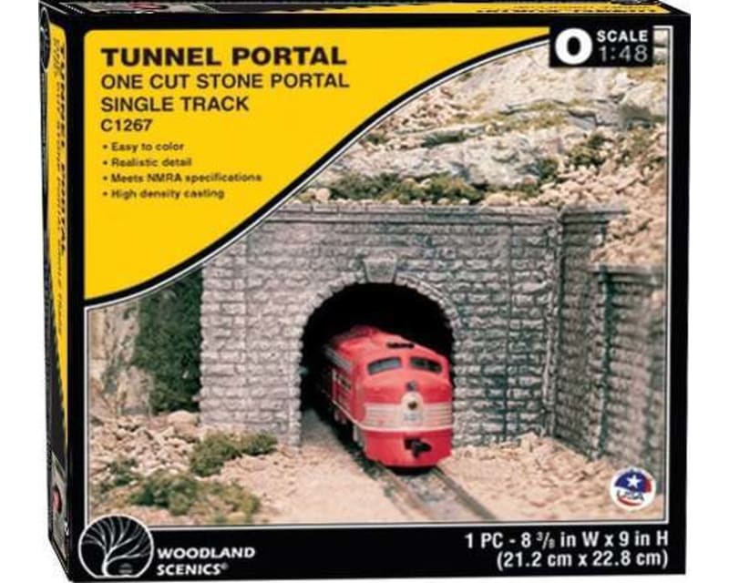 Tap to zoom O Tunnel Portal Cut Stone