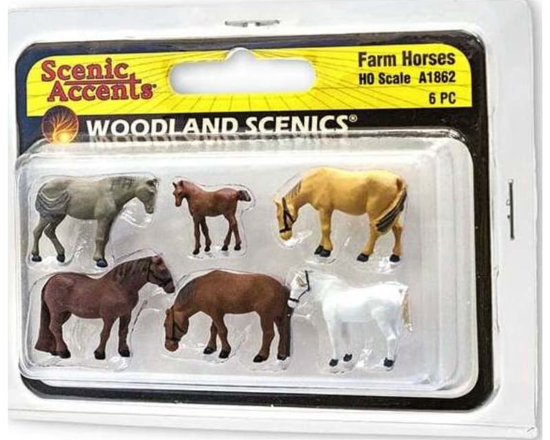 HO Farm Horses