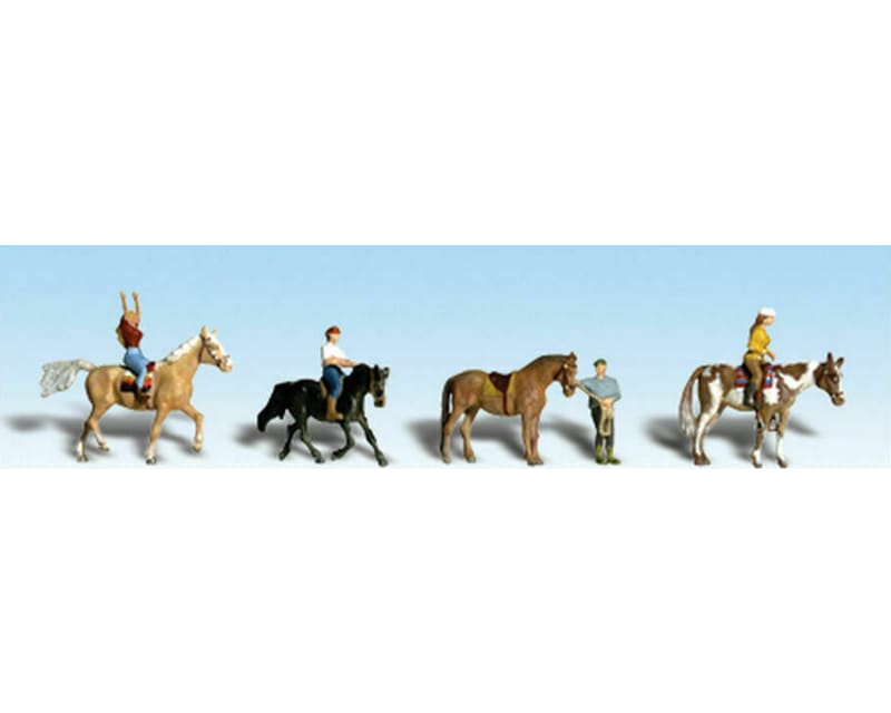 HO Horseback Riders photo
