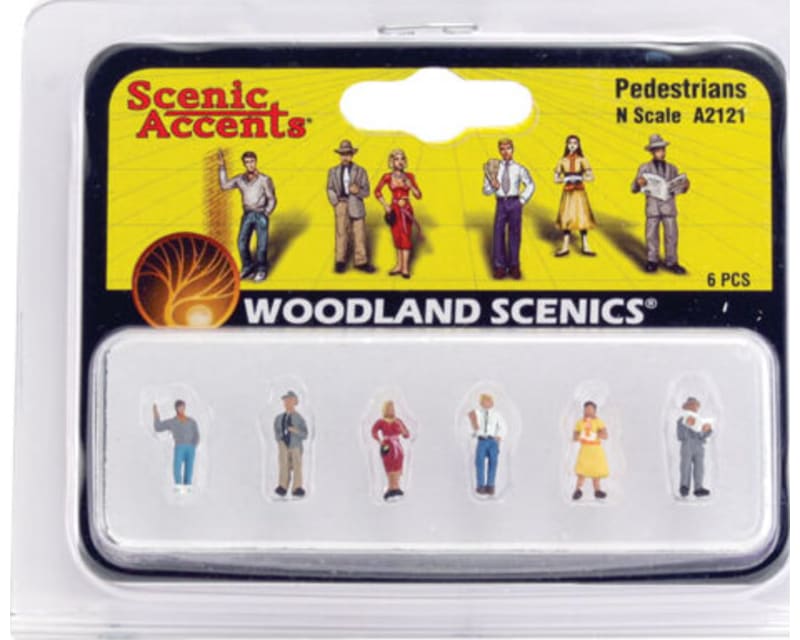 Pedestrians - N Scale