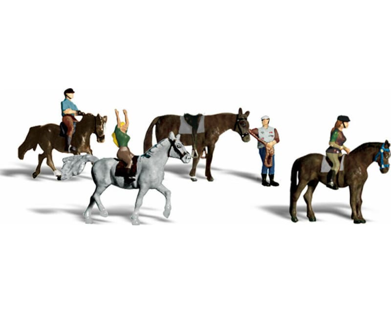 Tap to zoom N Horseback Riders