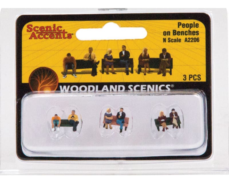 N People On Benches