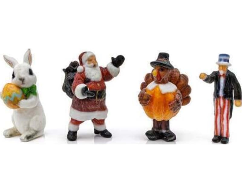 N Holiday Figures 4 Pk