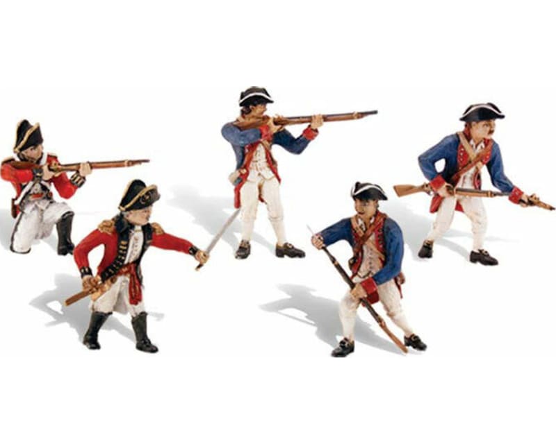 Scene-a-Rama Scene Setters Revolutionary Soldiers