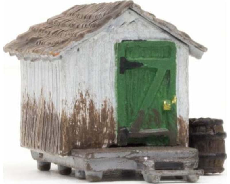 N Built-Up Wood Shack