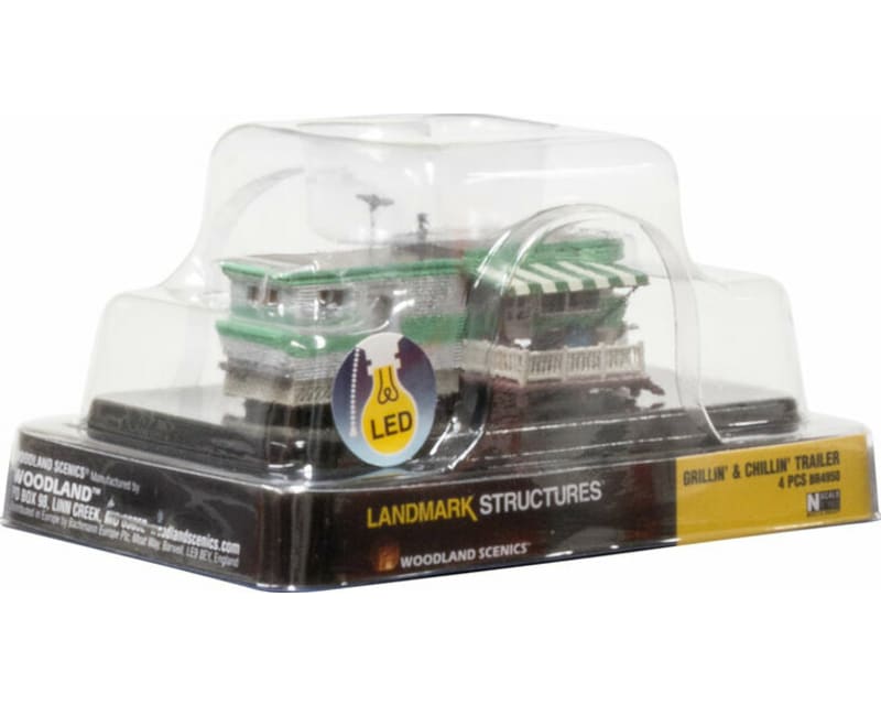 N Built-Up Grillin' & Chillin' Trailer