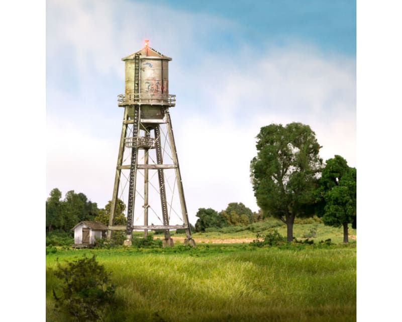 Tap to zoom N Built-Up Rustic Water Tower