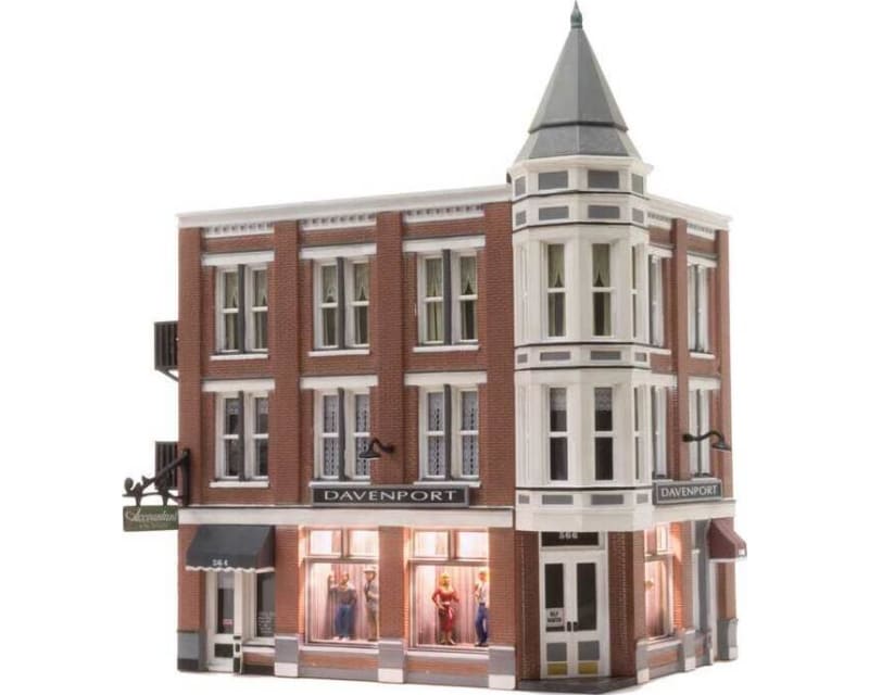 HO Built-Up Davenport Department Store