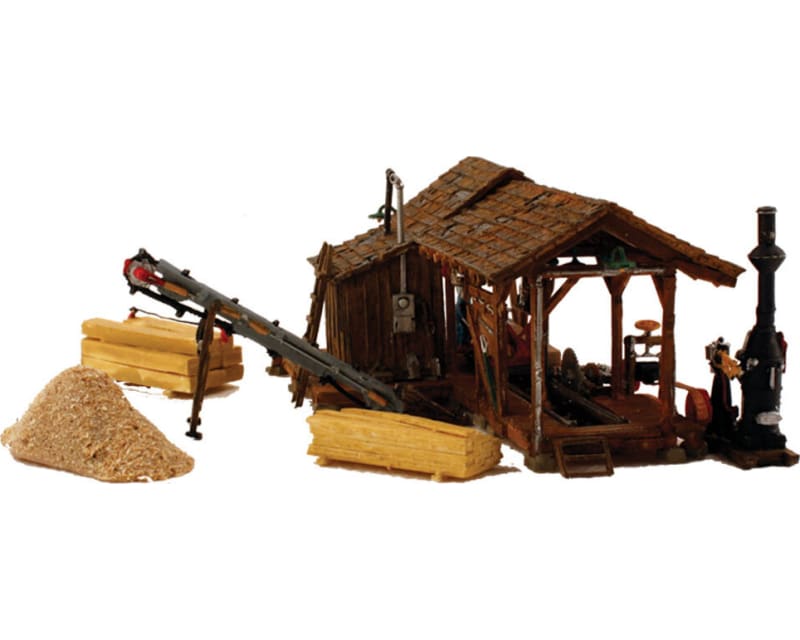 HO Built-Up Buzz s Sawmill photo