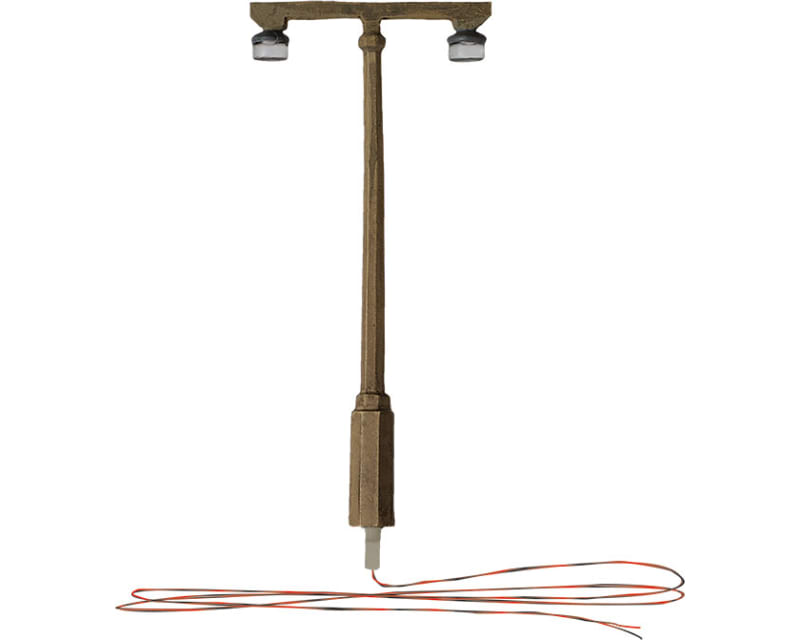 HO Street Lights Twin. Lamp 3