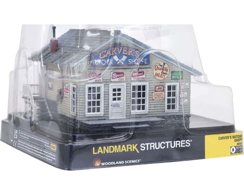Tap to zoom O Scale Carver s Butcher Shoppe