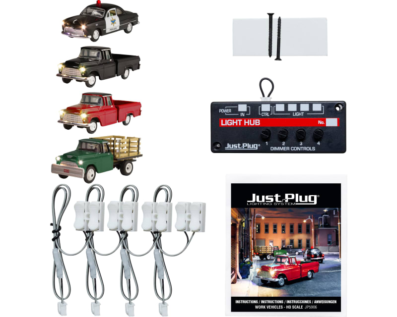 HO Scale Value Pack - Work Vehicles