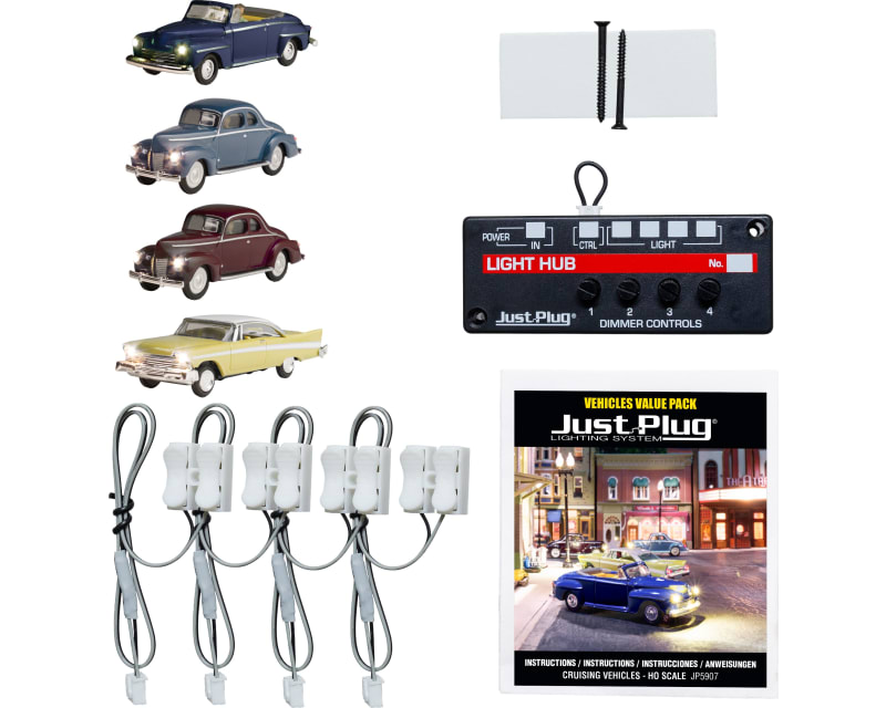 Tap to zoom Ho Scale Value Pack - Cruising Vehicles