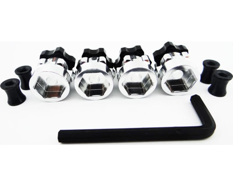 Hex Hub Adapters 12mm to 17mm W/ 6mm Offset