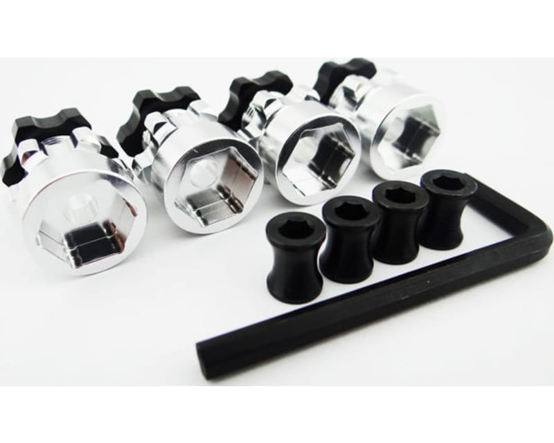 Hex Hub Adapters 12mm to 17mm W/ 10mm Offset