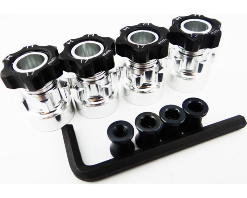 Hex Hub Adapters 12mm to 17mm W/ 10mm Offset