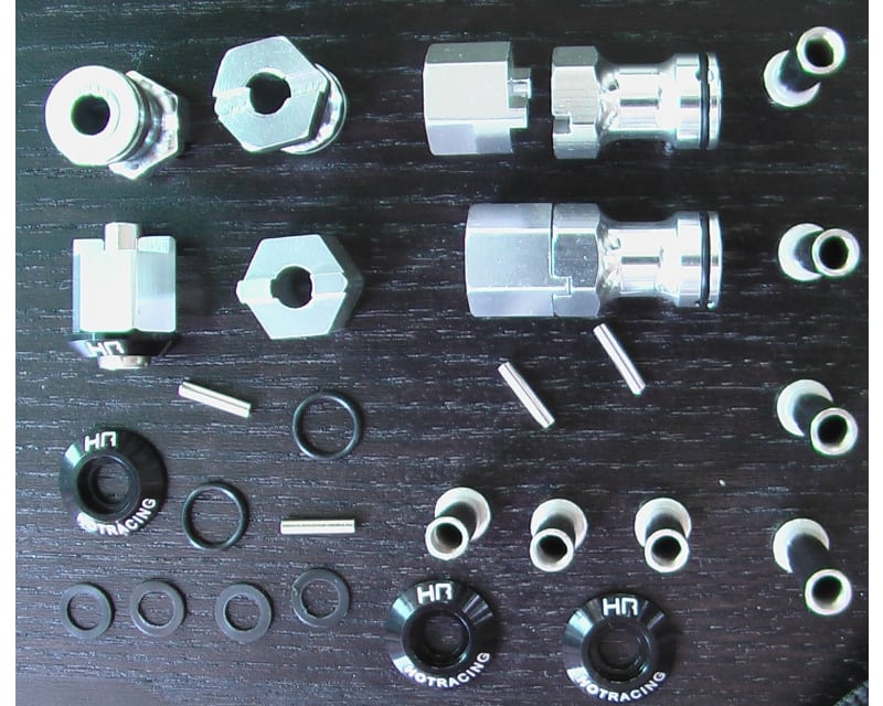 Aluminum Wide Hex Hub Kit 30 to 50mm