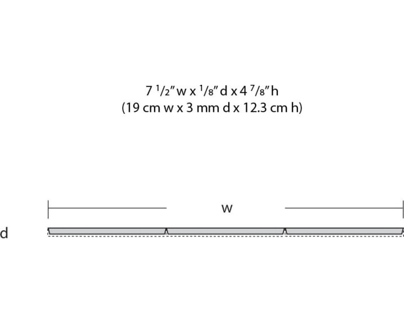 1/87 Townhouse Flats - 3 Fronts Only - HO Scale Kit