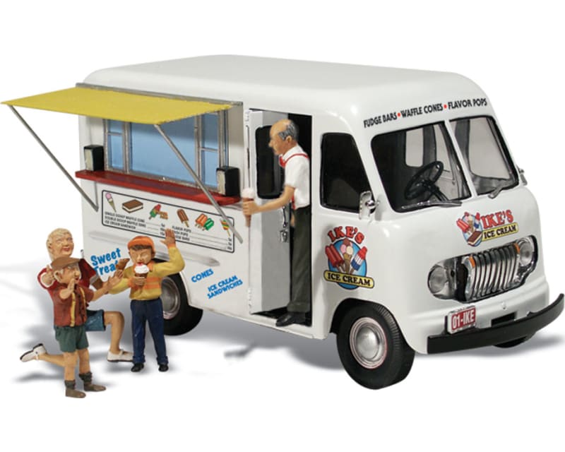 Tap to zoom N Scale Ike`S Ice Cream Truck