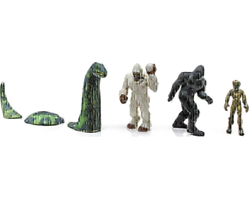 HO Monster Figures 4 PK