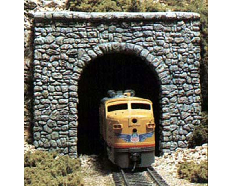 N Single Tunnel Portal Random Stone 2