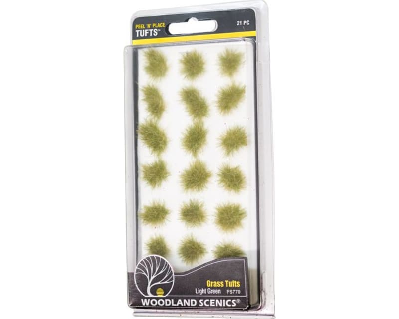 Light Green Grass Tufts