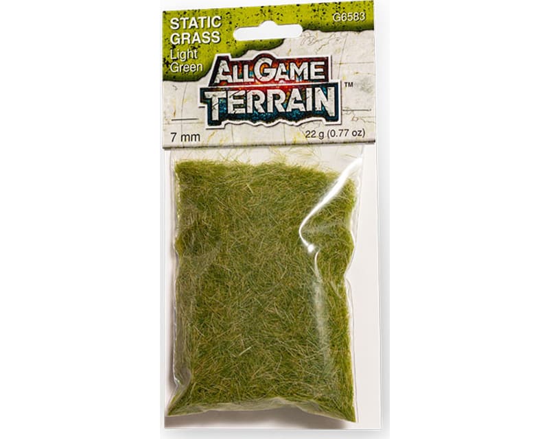 7 mm Light Green Static Grass