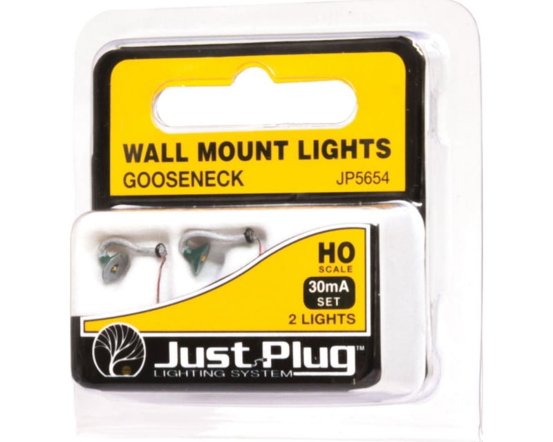Tap to zoom Woojp5654 Ho Scale Wall Mount Lights Gooseneck
