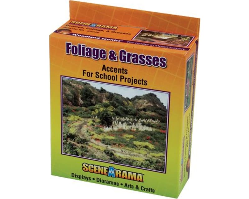 Scene-a-Rama Bushes Foliage & Grasses Kit